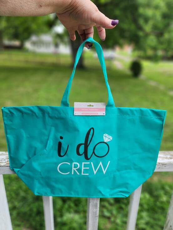 Handbags - Tote Bag "I Do Crew" - Bridal Party Accessory NWT